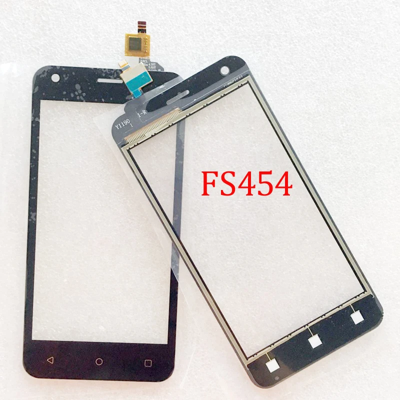 Новый сенсорный экран 4 5 дюйма для Fly FS454 nimbus 8 FS 454 дигитайзер переднее стекло