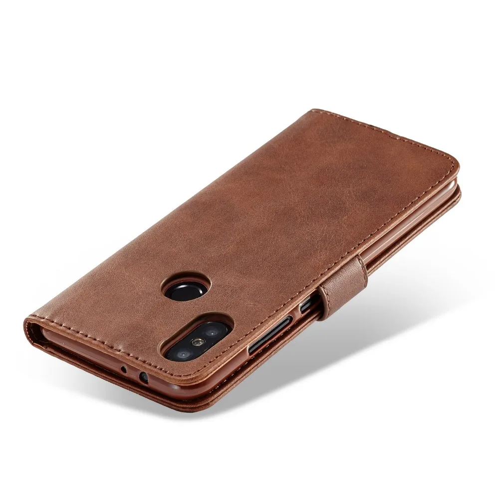Ретро Кожаный флип-чехол для Xiaomi Mi A2 слот для карт Coque кошелек Чехол Xiaomi Mi A2 чехол Hoesje Funda Xiaomi Mi 6X чехол