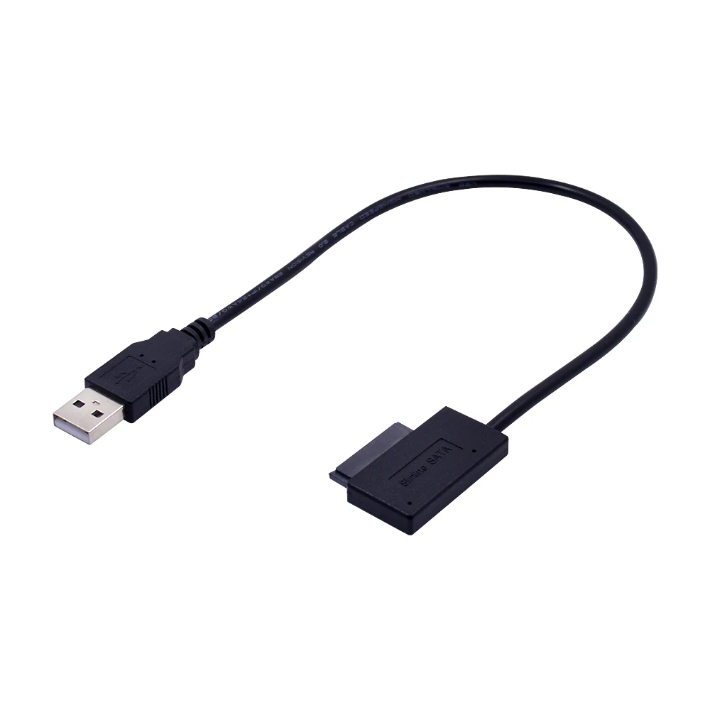 CHIPAL USB 2 0 к Mini Sata II 7 6 13-контактный адаптер конвертер кабель стабильный стиль для