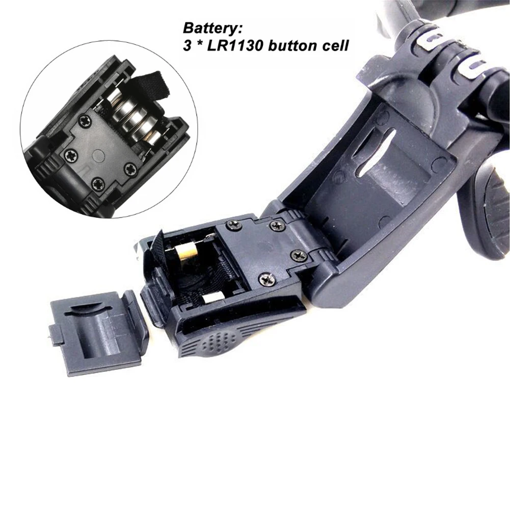 5 линз светильник для наращивания ресниц регулируемая головная повязка