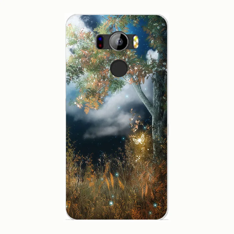 3D рельефный HD УФ окрашенный Мягкий силиконовый чехол ТПУ для Elephone P9000 M2 задняя
