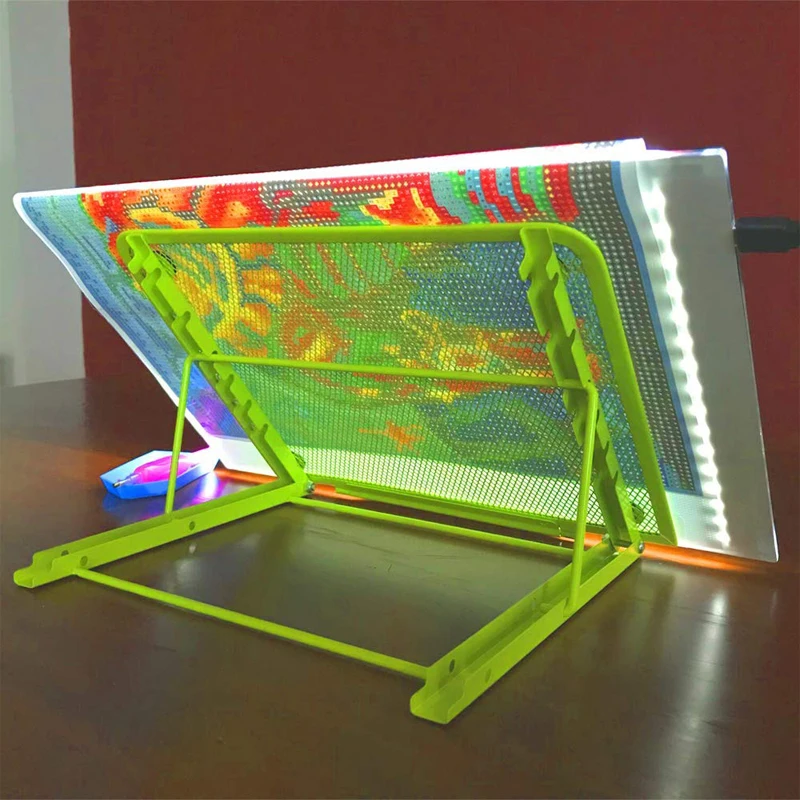 A4 светодиодная Алмазная картина световая накладка 5D DIY алмазная живопись