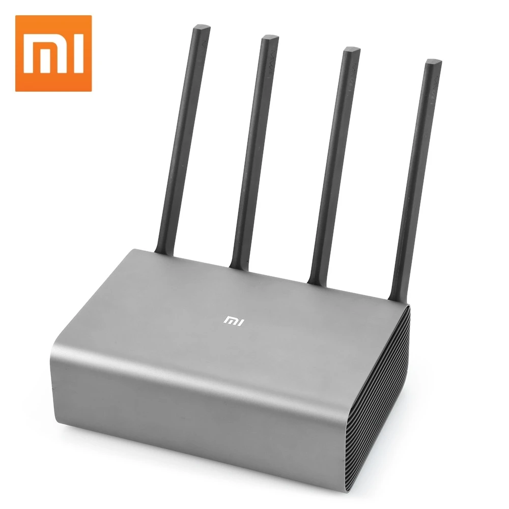 Оригинальный Xiaomi mi маршрутизатор R3P 2600 Мбит/с Smart Беспроводной 4 антенны Dual Band 2 ГГц
