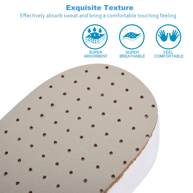 Sunvo Half Heighten Insoles Heel Insert Elevator Sports Shoes Pad Invisible Lift Taller for Up 1-4cm Height Increase Insole Pads