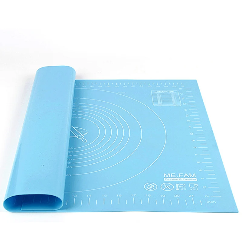 60*40 см большая Термостойкая Силиконовая накладка мягкая разделочная доска