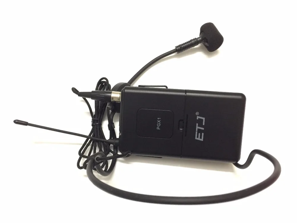 ETJ бренд UHF профессиональный беспроводной микрофон системы PGX PGX14 Черный гарнитура микрофон для сцены