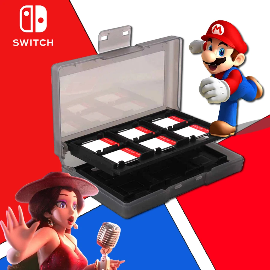 Zend Switch аксессуары 24 в 1 игровая Карта памяти Micro SD чехол держатель для nintendo NS