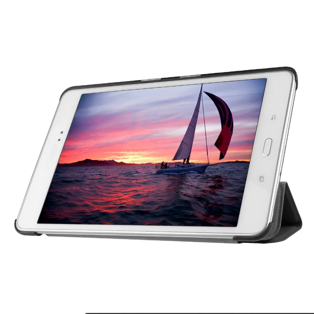 Умный чехол из искусственной кожи с подставкой DeepFox для Samsung Galaxy Tab A 8 0 планшета