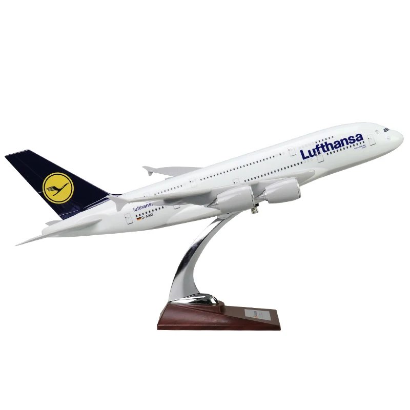 16см 20см см x 45 Пособия по немецкому языку Lufthansa модель самолета A380-800 Аэробус