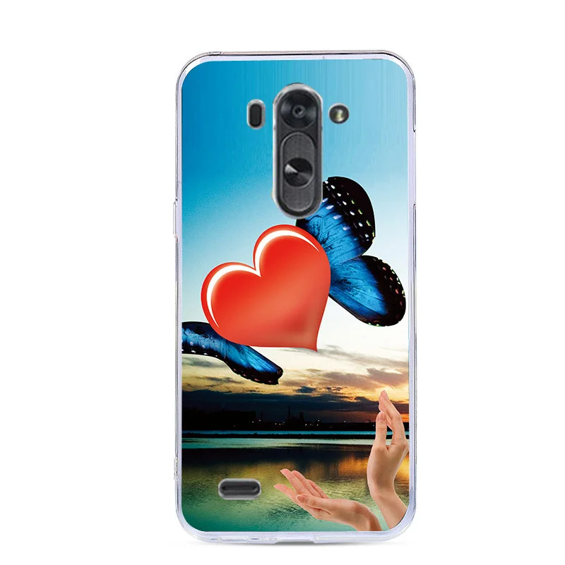 Мягкий чехол для LG G3 mini G3 Beat G3S D722 D725 D728 D724 силиконовый чехол мультяшный чехол для телефона разноцветный чехол с принтом s