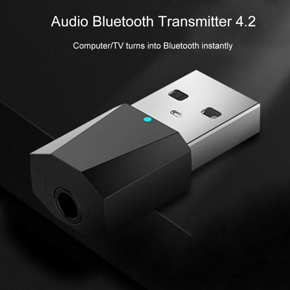 DPRUI Bluetooth передатчик 4 2 3 5 мм адаптер для ТВ наушники гарнитура динамик Playstation