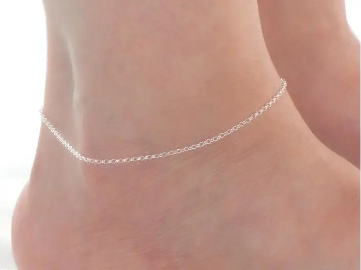 JL 076 2020 модная простая цепочка на щиколотке Однослойная пляжная летняя бижутерия