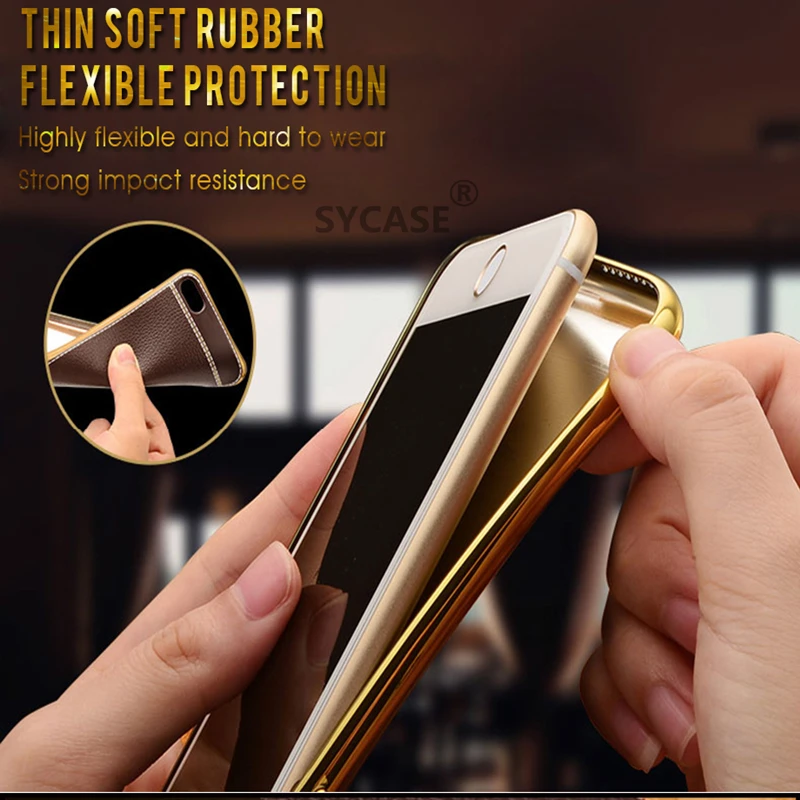 SYCASE роскошные кожаные телефон чехол для Huawei P8 P9 P10 Lite плюс mate 7 8 9 10 pro honor
