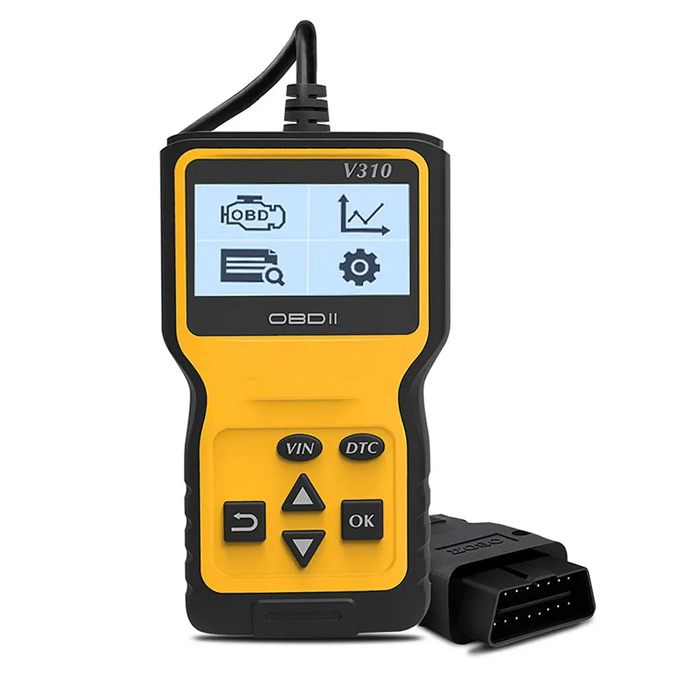 Показателя Viecar V310 автомобильной сканер двигатель Code Reader Сенсор OBD 2 автомобиля