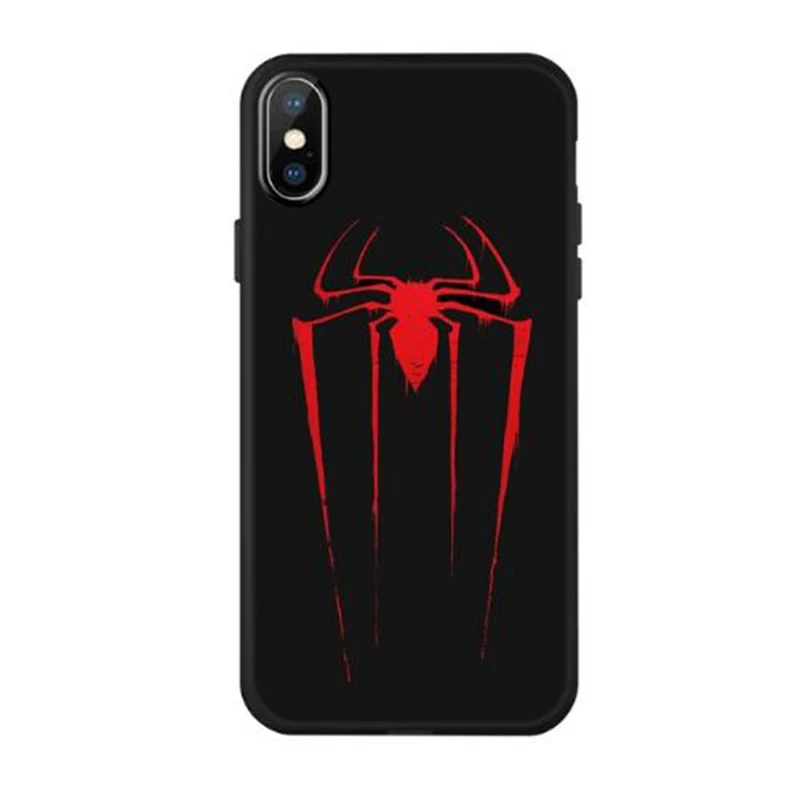 Модный Космический Чехол для iPhone X 7 6 6 S Plus 5 5S планета Луна Звезда Паук силиконовый чехол для iPhone 8 XS XR XSMAX чехол для телефона