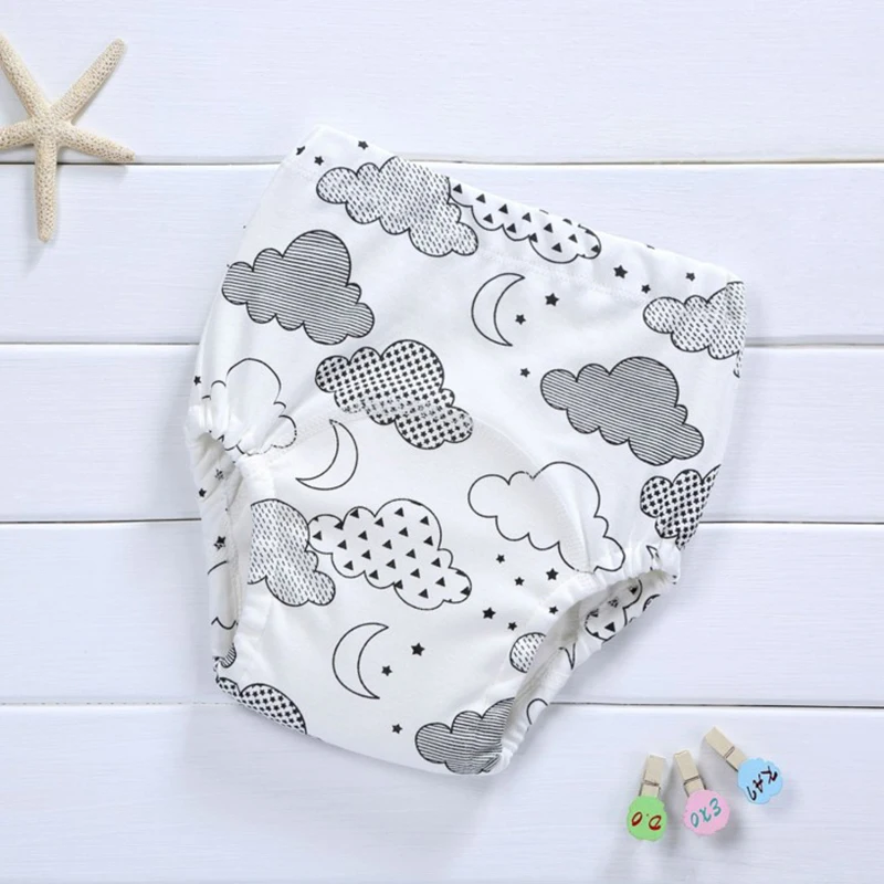 Детские подгузники Pure coCute многоразовые детские из моющегося хлопка