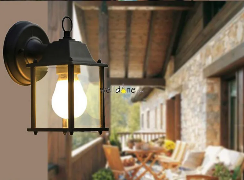 Настенный светильник водонепроницаемый 5 Вт E27|wall light outdoor|light outdooroutdoor wall |