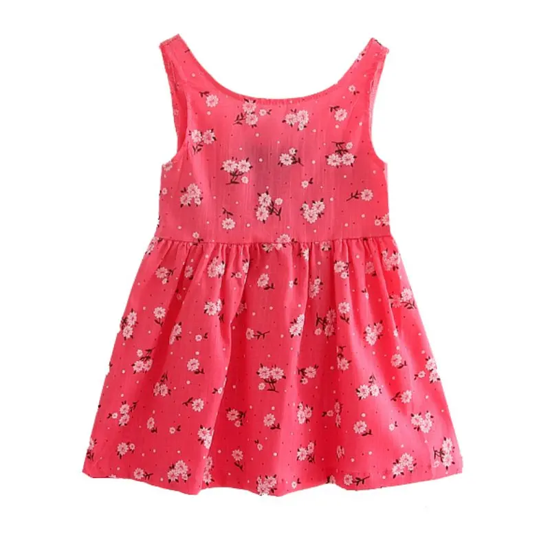 Хлопковый жилет для маленьких девочек платье-рубашка принцессы | Детская одежда