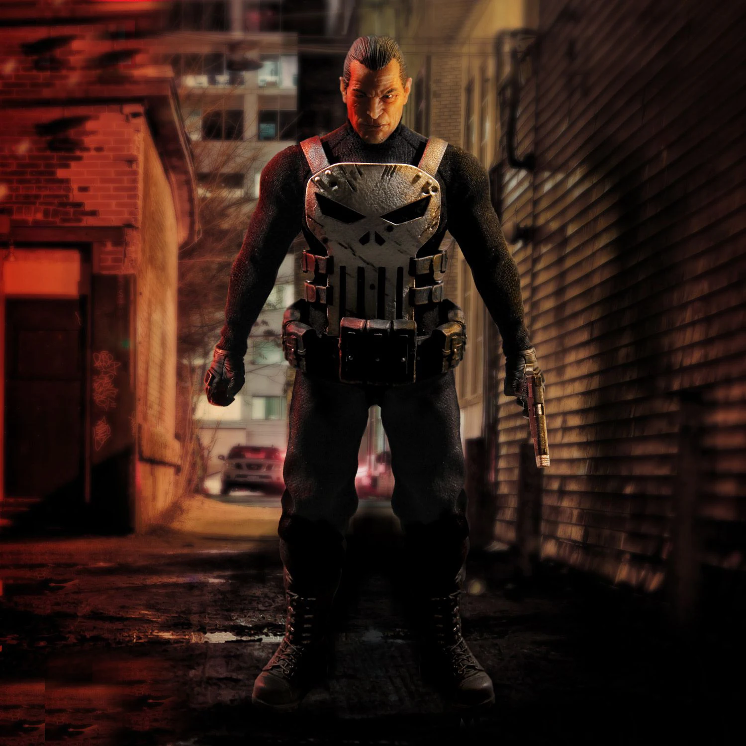 MEZCO Каратель 1:12 коллективные Фигурки игрушки