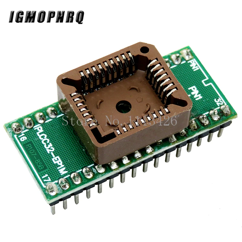 PLCC32 к DIP32 USB Универсальный программист IC АДАПТЕР тестер с розеткой для TL866CS TL866A