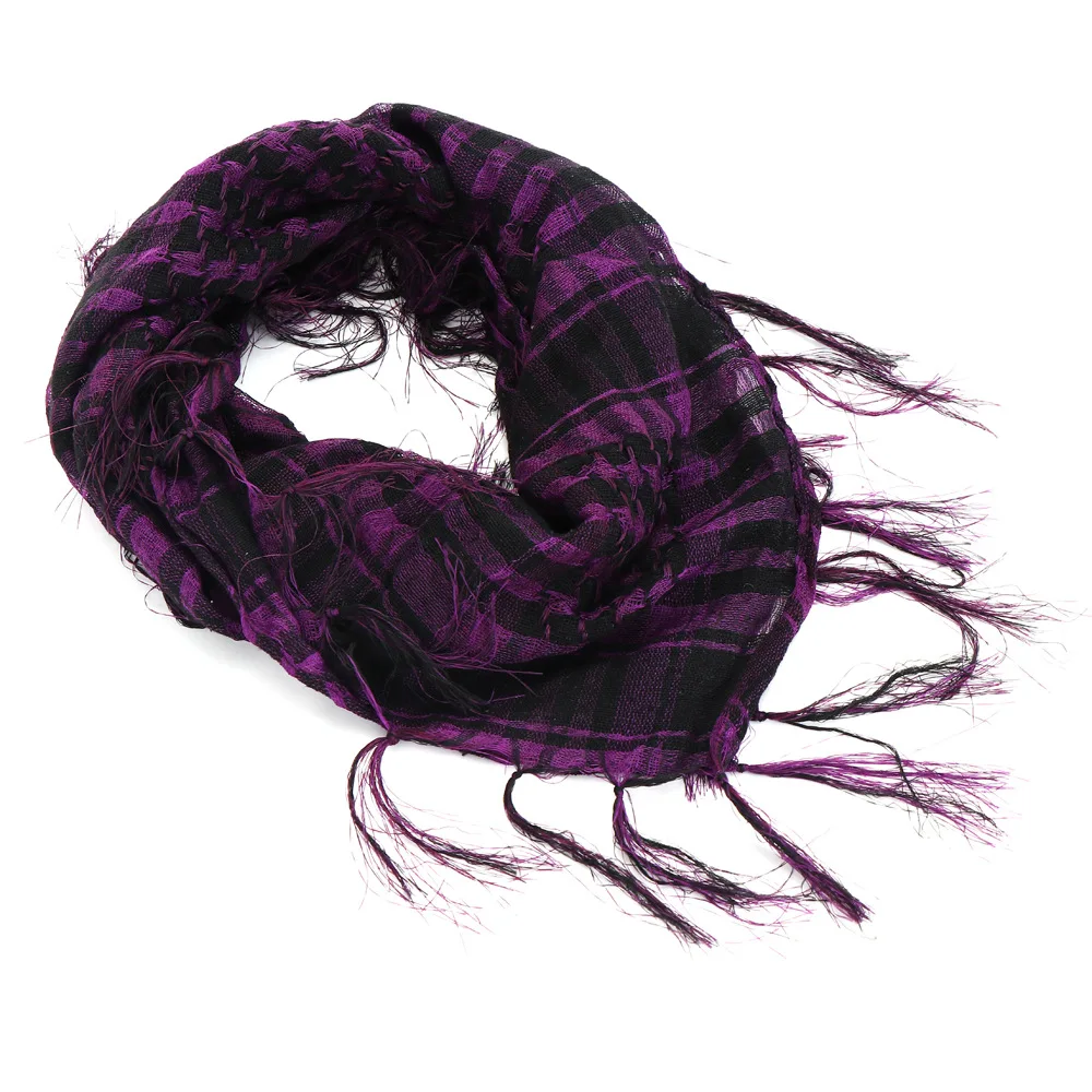 Шаль Keffiyeh Kafiya АРАФАТ ШАРФ в арабском стиле теплый хлопковый шарф с кисточками