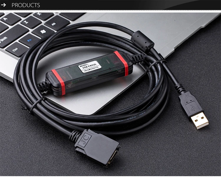 Подходит Omron CS/CJ/CQM1H/CPM2C ПЛК кабель для программирования USB-CN226+ линия загрузки данных