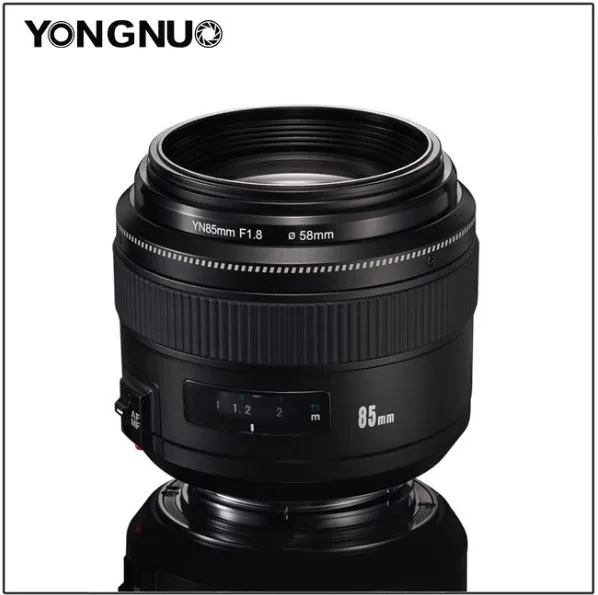 YONGNUO YN85mm F1.8 Камера объектив для Canon EF крепление EOS 85 мм AF/MF Стандартный средних
