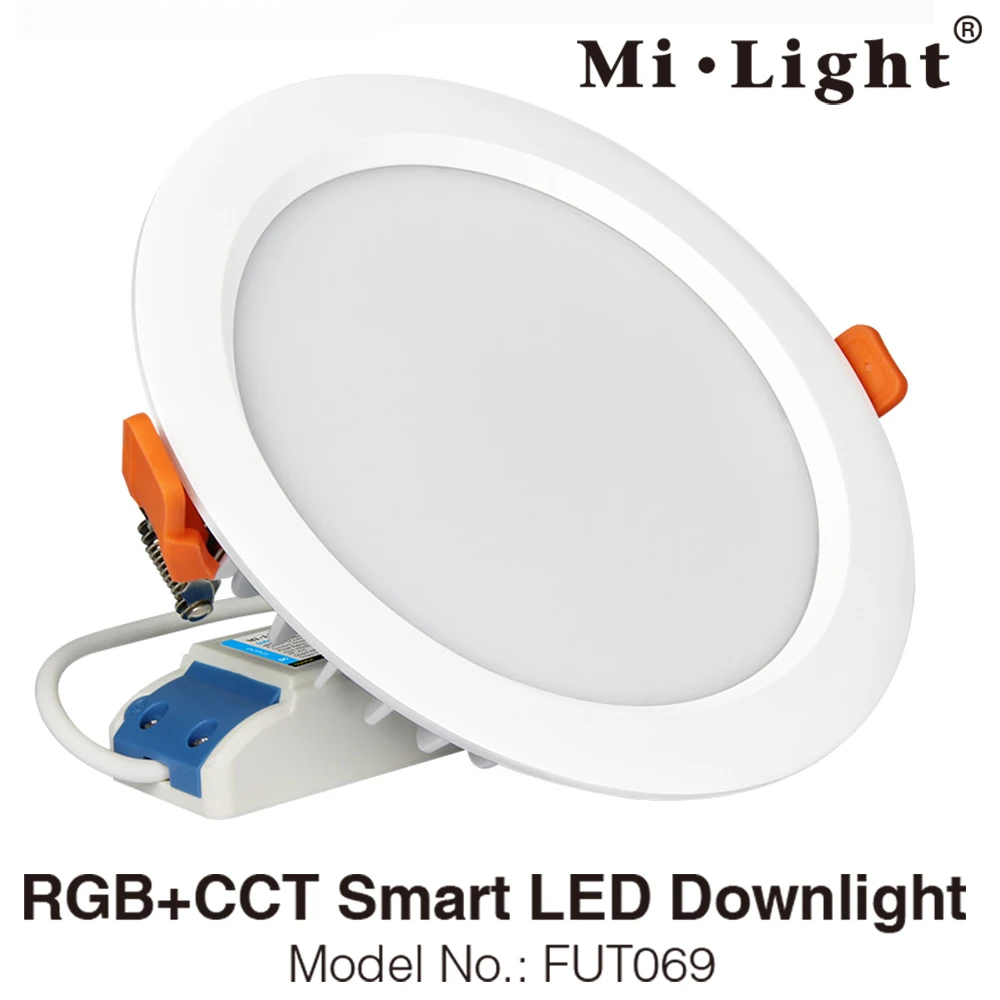 Milight 15 Вт Светодиодный светильник IP54 Водонепроницаемый AC86 265V RGB + CCT с регулируемой