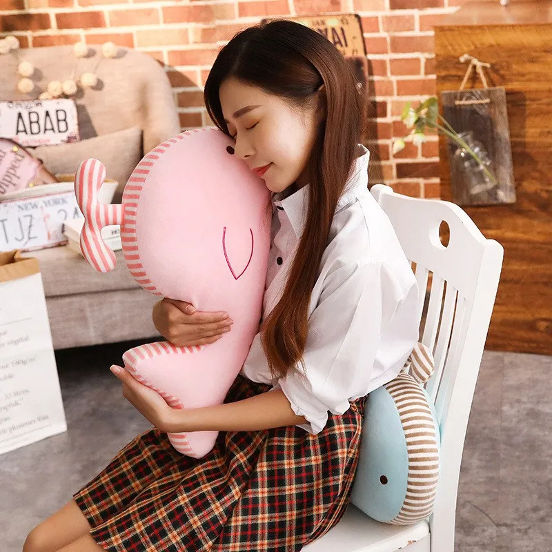 Kawaii в форме Кита подушки мягкие плюшевые игрушки постельные принадлежности