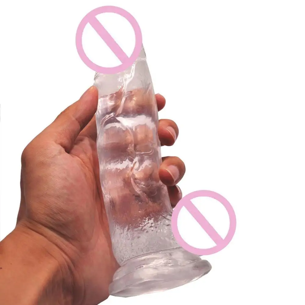 Превосходный мягкий желеобразный реалистичный фаллоимитатор 7 5 дюйма