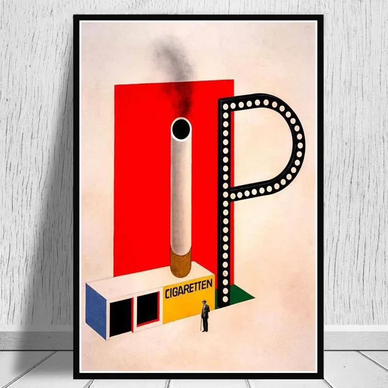 0007 Bauhaus Ausstellung 1923 Weimer выставочный плакат, настенная художественная картина, плакаты и принты, холст, живопись для комнаты, домашний декор - Цвет: 0007