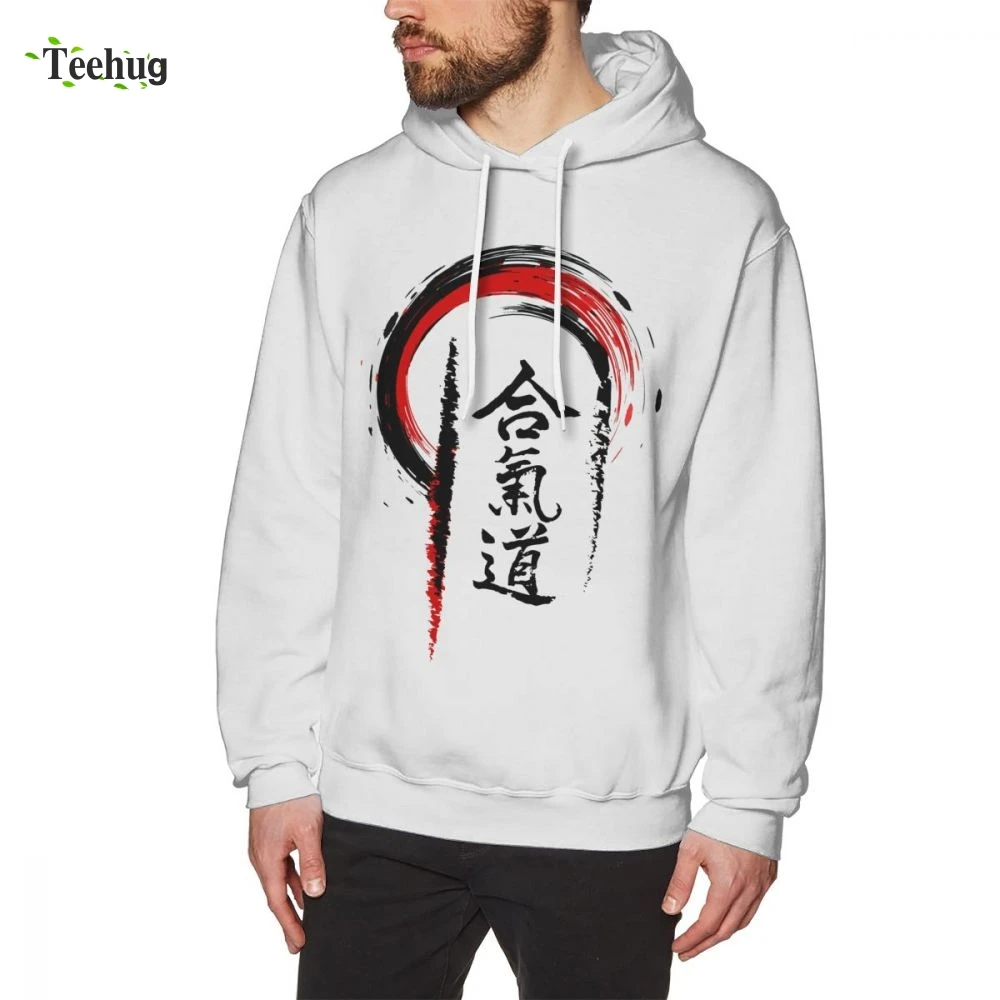 

Aikido Sweatshirt Men Quality Camiseta Crewneck