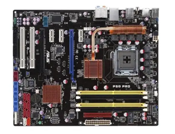 ASUS P5Q PRO оригинальная настольная материнская плата DDR2 LGA 775 платы 16 Гб P45 настольная материнская плата