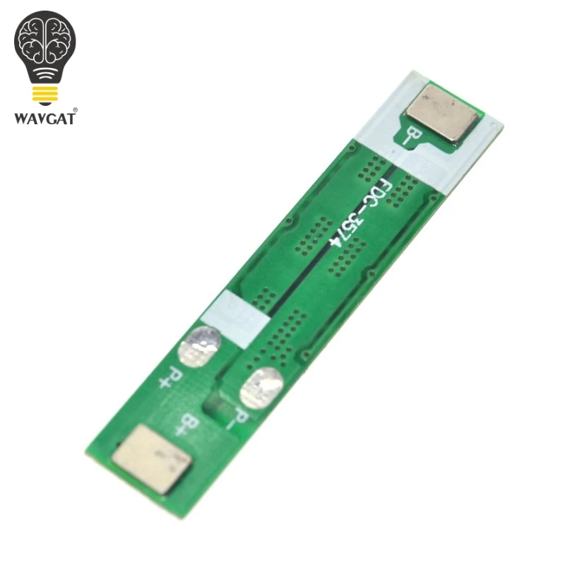 WAVGAT 1S 10A 3 7 V li ion BMS PCM плата для защиты батареи pcm 18650 литий ионного