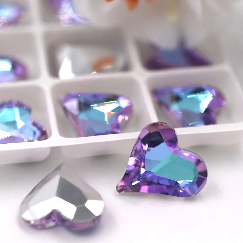 Новое поступление стразы с заостренным концом для дизайна ногтей 20 шт. стекло K9