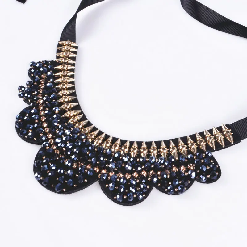 Ожерелье чокер ручной работы с этническим узором украшения для женщин|collier for