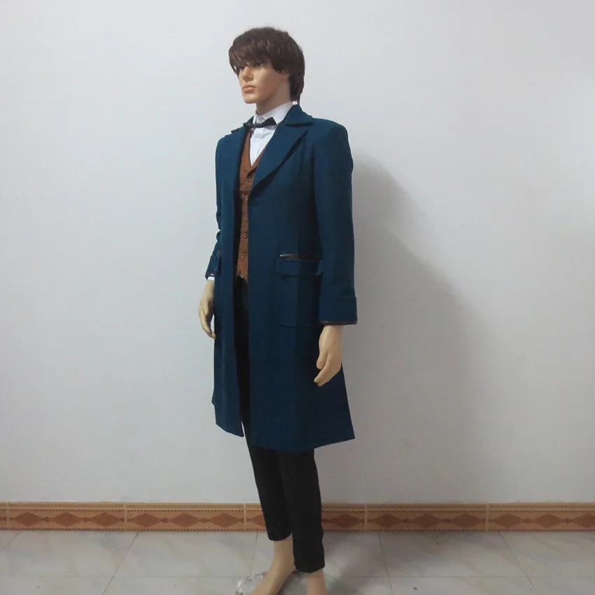 Fantastic Beasts and Where to Find Them Newt Scamander Cosplay Costume Halloween Outfit Full Set Custom Made | Тематическая одежда