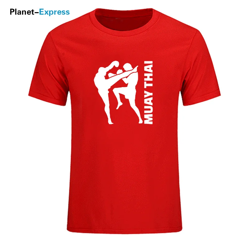 Мужская футболка Ultimate Fighting Muay Thai Hardcore Fight забавные хлопковые футболки летние