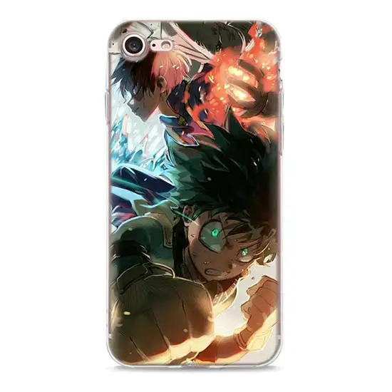 Прозрачный чехол my hero Academy для Apple iPhone 7 8 Plus 6 6s Plus 5 5S X XR XS MAX TPU мягкие чехлы Coque - Цвет: 10