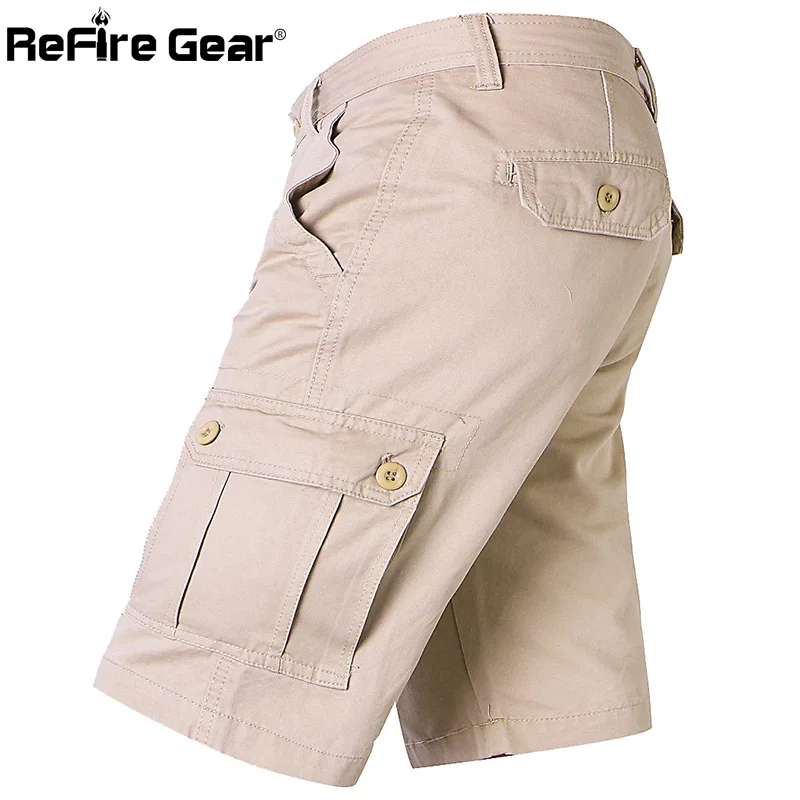 ReFire Gear повседневные Летние военные тактические шорты мужские армейские с