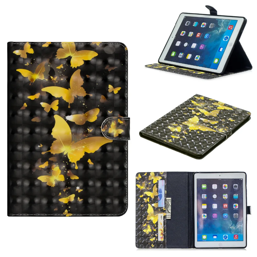 Кожаный чехол с откидной крышкой и подставкой для iPad 9 7 2017 2018 A1822 A1823 A1893 A1954