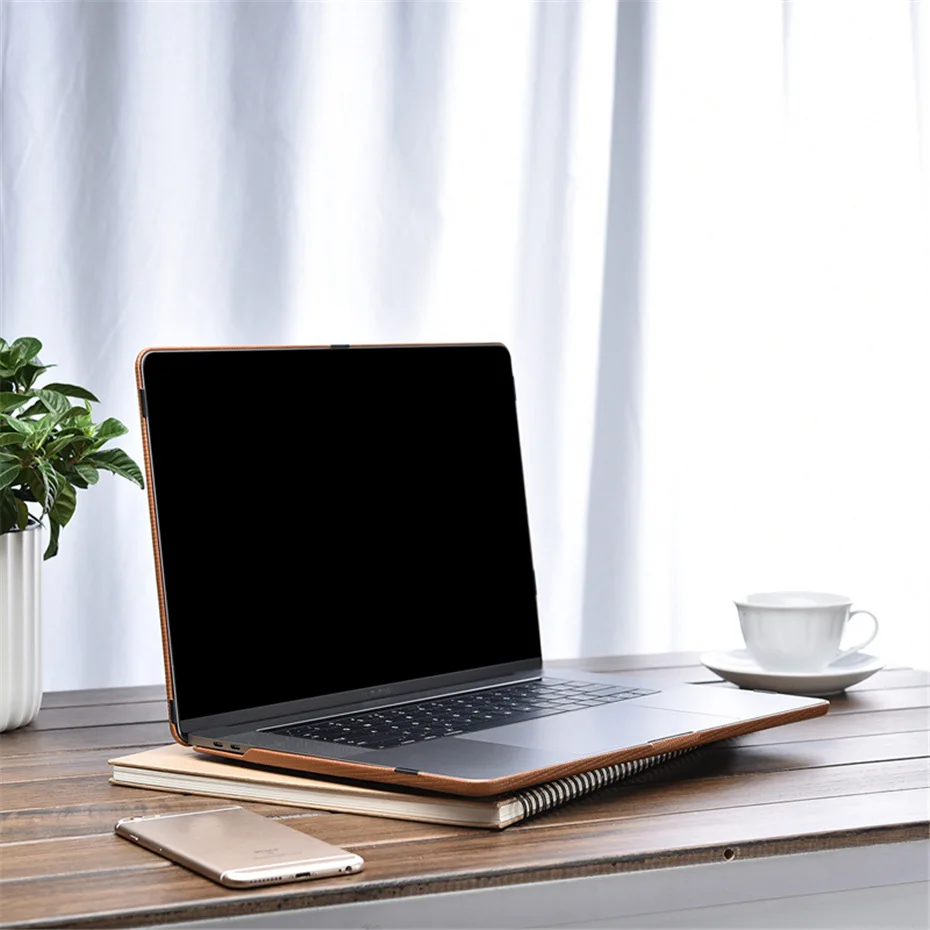 Чехол Icarer из натуральной кожи для Macbook Pro 13 A1706 A1708 A1989 чехол воловьей ноутбука 15 A1707