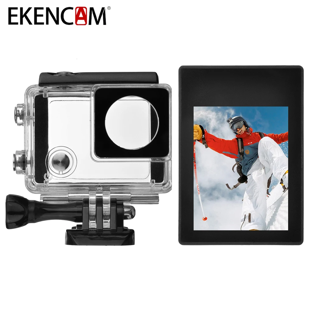 EKENCAM 2 0 дюймовый сенсорный ЖК экран для Gopro Hero 4 3 + экшн камеры Go Pro аксессуары
