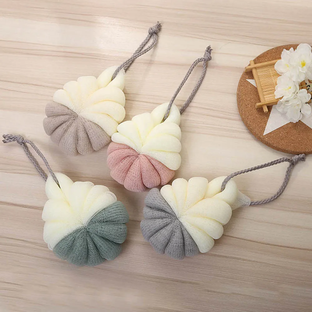 

1 шт. душ шарики Портативный массаж моющие средства для Полотенца скруббера тела инструменты для отшелушивания шарик для ванной Аксессуары ...