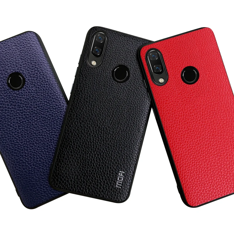 Чехол для Huawei Nova 3 Mofi Nova3 чехол из искусственной кожи в деловом стиле однотонный |