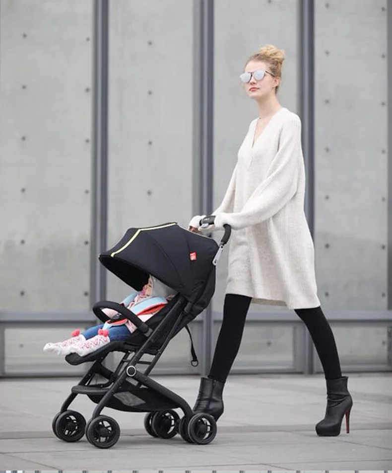 GoodBaby коляска может сидеть или лежать ребенок шок зонд с поглощающим покрытием