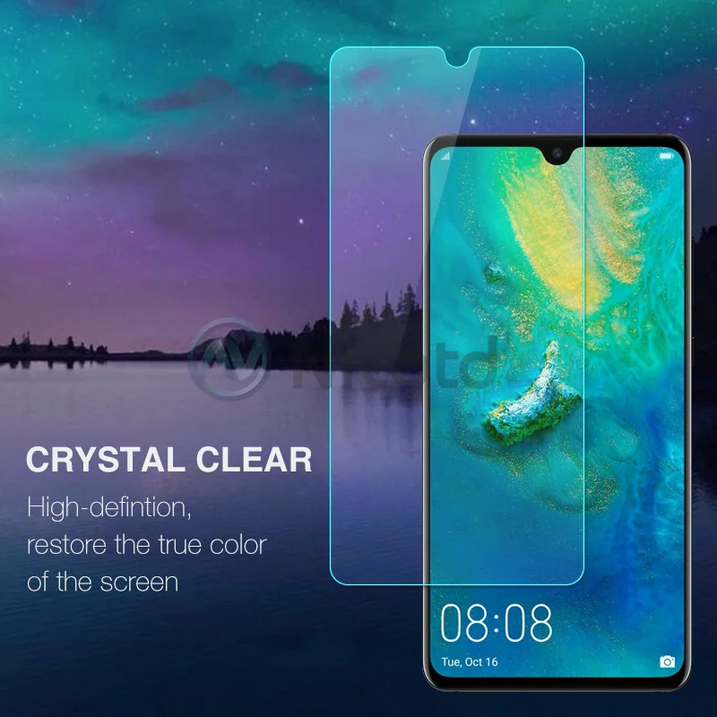 Закаленное стекло Nicotd 2.5D 9H Premium протектор экрана 6 53 дюйма для Huawei Mate 20 | Мобильные