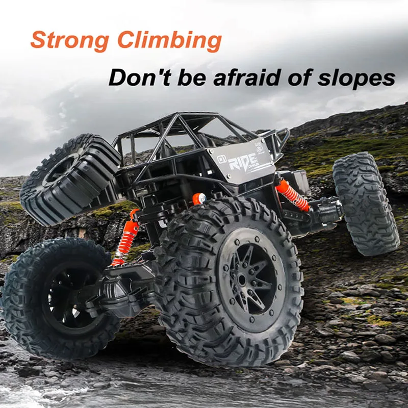 2,4 г машина из сплава RC 4wd привод дистанционного управления игрушечные модельные машинки 9 км/ч альпинистский автомобиль с радиоуправлением электрические игрушки внедорожник подарок
