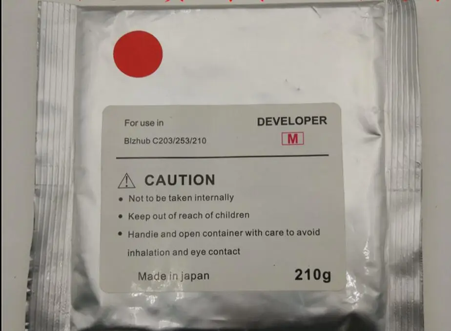 Новый совместимый порошок для цветного разработчика konica minolta C200E C210 C203 C253 C353 C208 C218