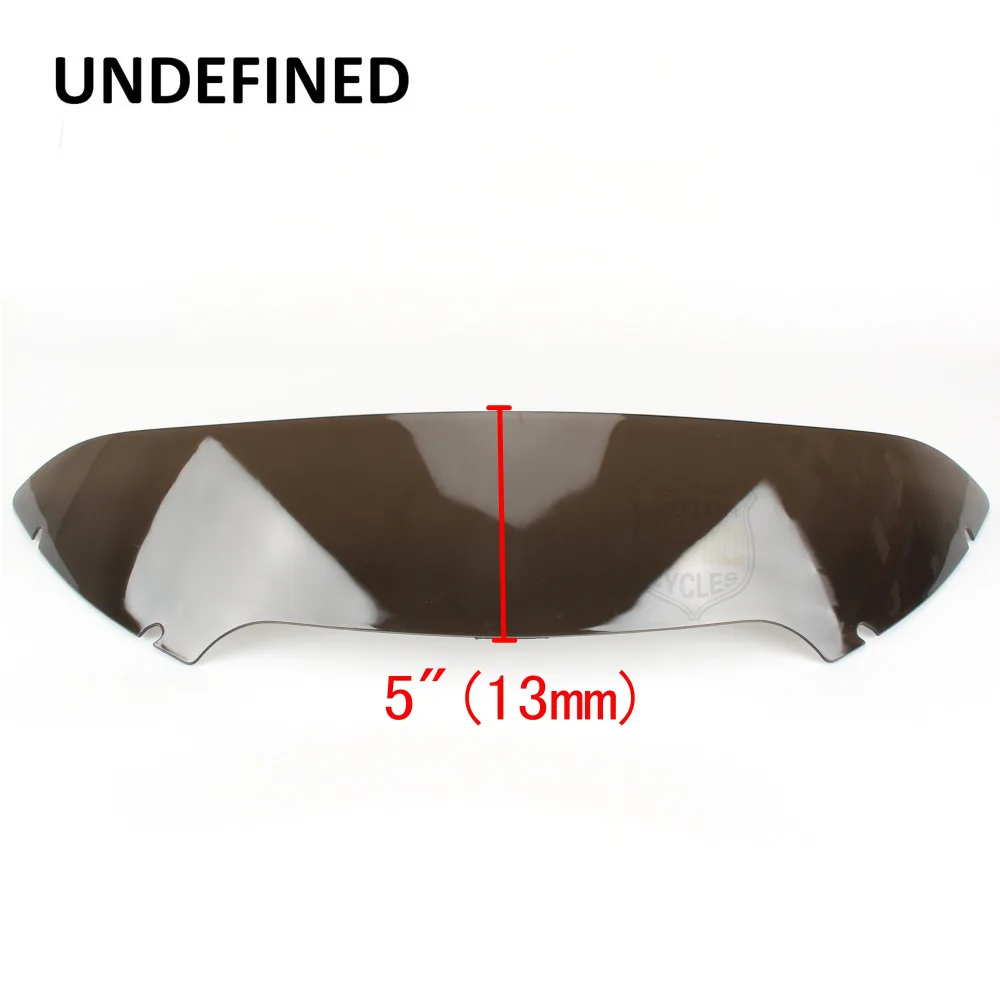 Мотокросса велосипеды части 5 дюймов дым плоский лобовое стекло для Harley Touring Road